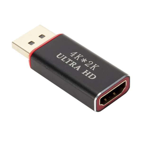 Kompatibel for DisplayPort til HDMI-adapter HD-kompatibel for 4K*2K DP til HD Multimedia Interface-omformer