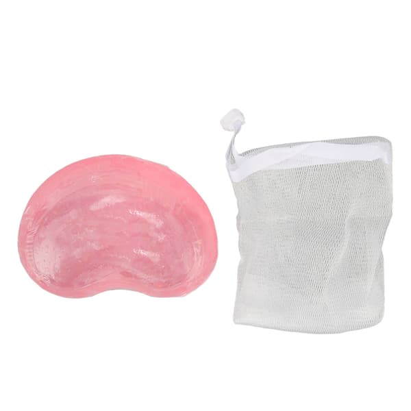 Ansigtsæbebar 100g 3.5oz Hjerteformet Fjerner Skånsomt Tilstoppede Lipider Efterlader Huden Blød Ansigtsvaskbar