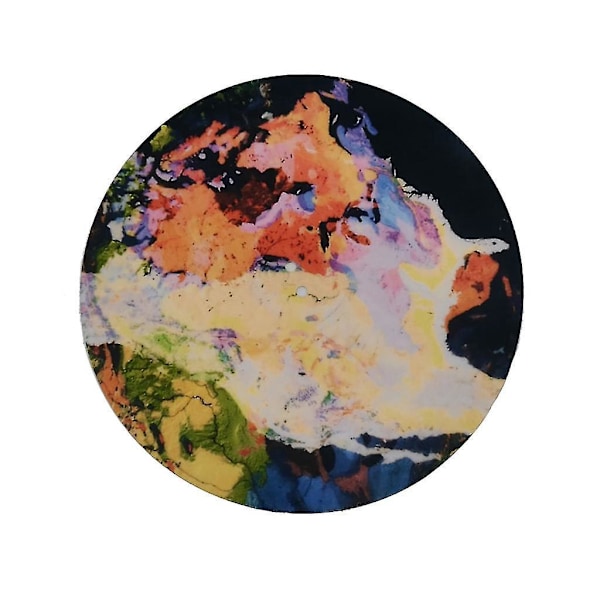 12' Antivibrasjons Slipmat Audiophile For LP Vinyl Platespiller 295mm Tykk Antistatisk Filt Platespiller Matte - B6
