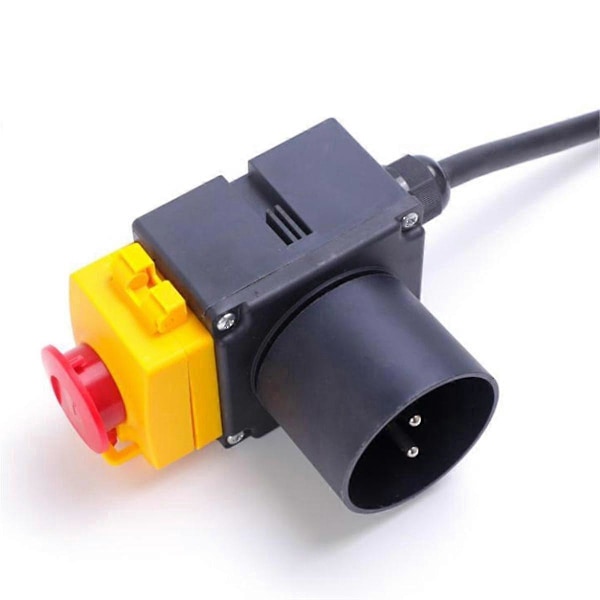 KOA7 250V 16A Vedklyv Solenoid Tryckknapp Strömbrytare HCK3T Vedkapningsmaskin