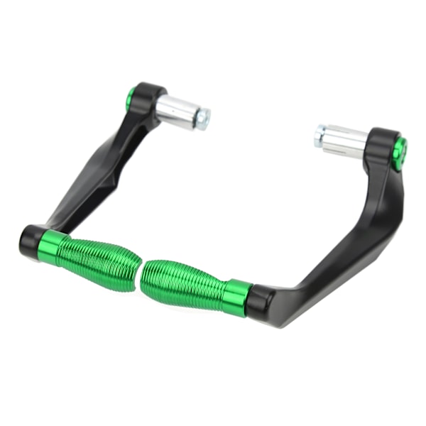 2 stk. Motorcykelgreb Beskyttelsessæt Aluminiumlegering Bremsekobling Styrbeskytter til Mountainbikes Grøn