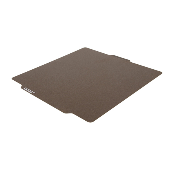 3D-skriver byggeplate 10,9 tommer lang 10,1 tommer bred dobbeltsidig PEI pulverisert stålplate for Bambu X1/P1P erstatning