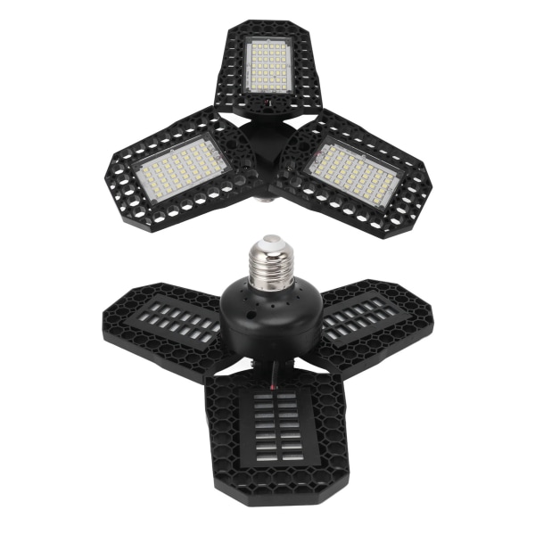 E27 LED loftslampe mine lamper 60W tre blade foldning deformation garage lys lager fabrik baldakin lys 85‑265V