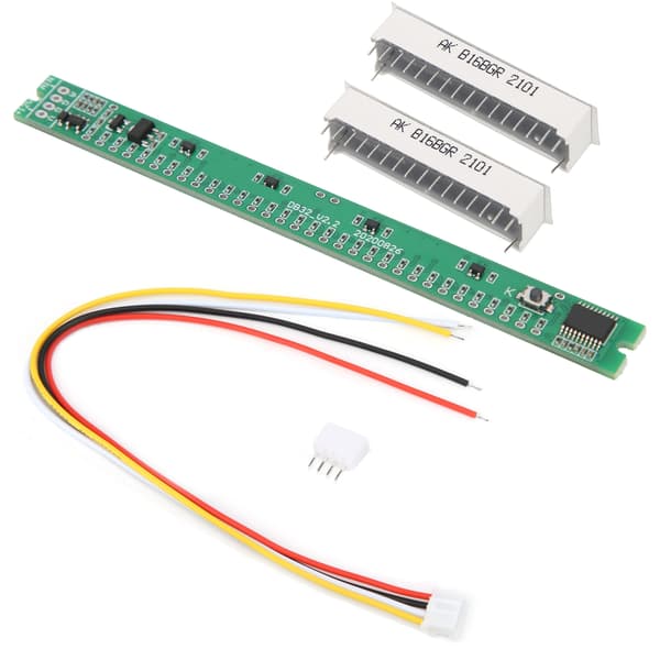 32 Bit Musikniveauindikator Lampe Stemmestyring 16LED Lys Reservedel Komponent