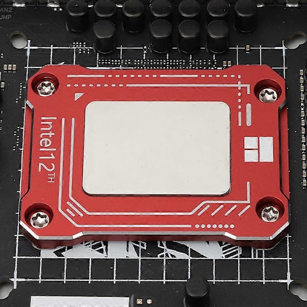 Kompatibel Smart 12:e Generationens CPU Böjningsskydd Höger Spänne LGA1700/1800 Ersättning CNC Aluminium LGA17xx-bcf blå