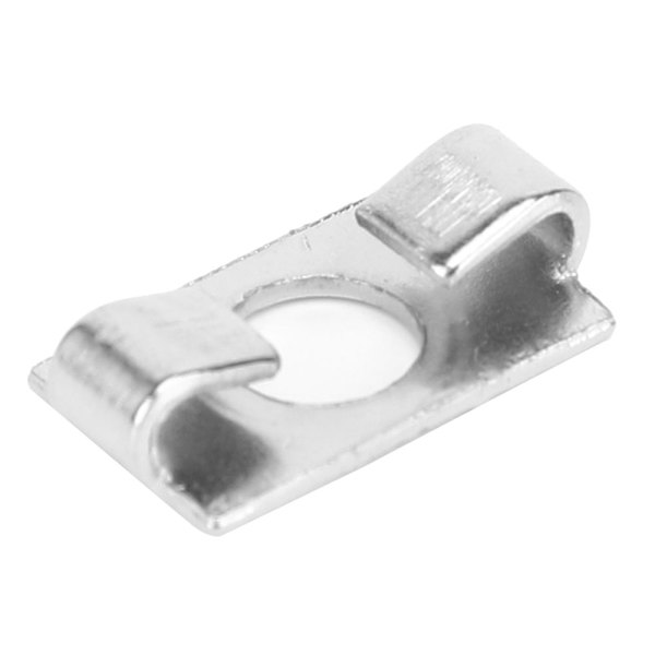 20 st aluminiumprofil fjäder elastiskt anslutningsdon galvaniserat stål inbyggt passande fästelement (20 serie-spår 6)