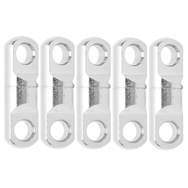5 stk/sett Rustfritt Stål Kolonne Type 360° Roterende Lager Svivler Fiske Svivler Krokhenger 9#
