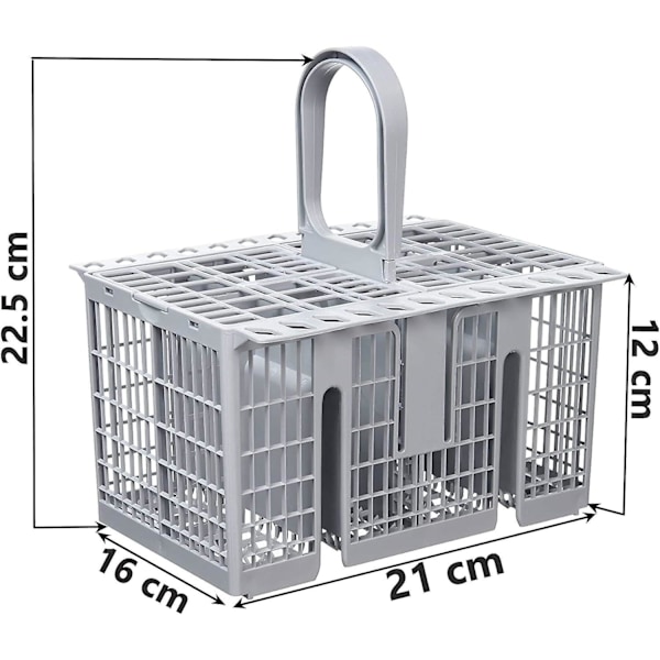 Oppvaskmaskin Bestikkurv Med Håndtak & Lokk For Ariston Hotpoint Whirlpool Alternativ til C00257140