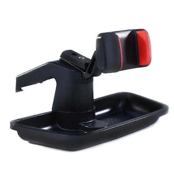 JK Telefonholder Dash Mobiltelefonholder Interiørtilbehør kompatibelt med Wrangler JK JKU 2011-2017, Sort