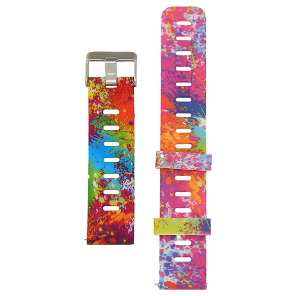 Silikonband Kompatibelt med Amazfit GTR 3 Smartwatch Ersättning 20mm Klockarmband Elastiskt Armband Sport Rem Färg Måla