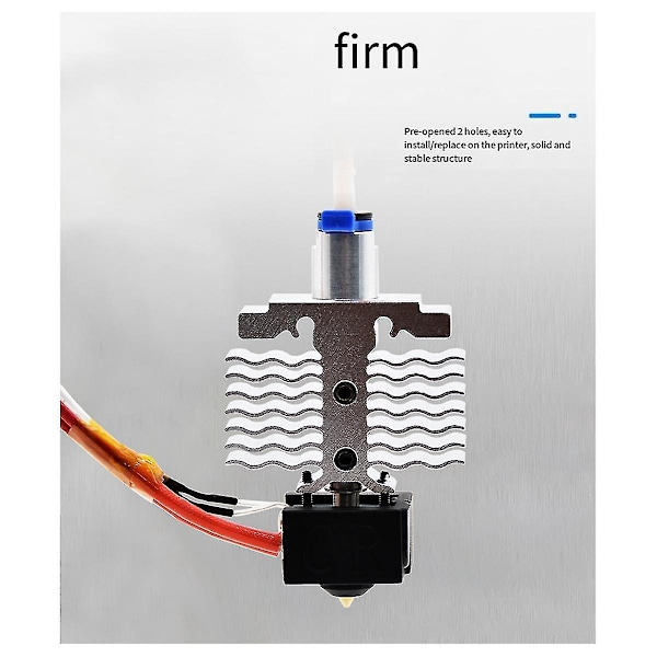 Til V2 Neo/ Neo 3D Printer Hot End Kit Max Neo Hotend 24V 40W Termistor med 0,4mm Dyse-B7