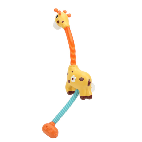 Elektrisk babybad duschhuvud giraff duschbad leksak vattenspray leksak baby vattenspel