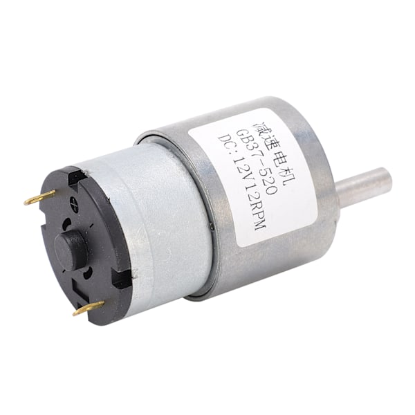 DC-motor 12 V 12 RPM reduceraxel självlåsande växlad motor för fönsterdörröppnare