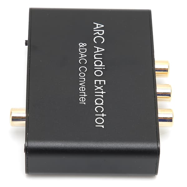 HD Multimedia Interface ARC Extractor Digital til Analog Audio DAC Konverter til HDTV DVD