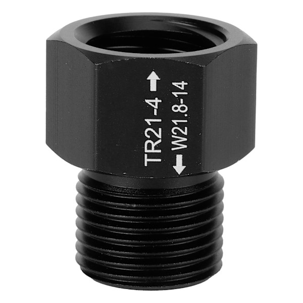 Hunn Adapter for CO2-flaske med hunngjenger TR21x4 til hannkobling W21.8-14