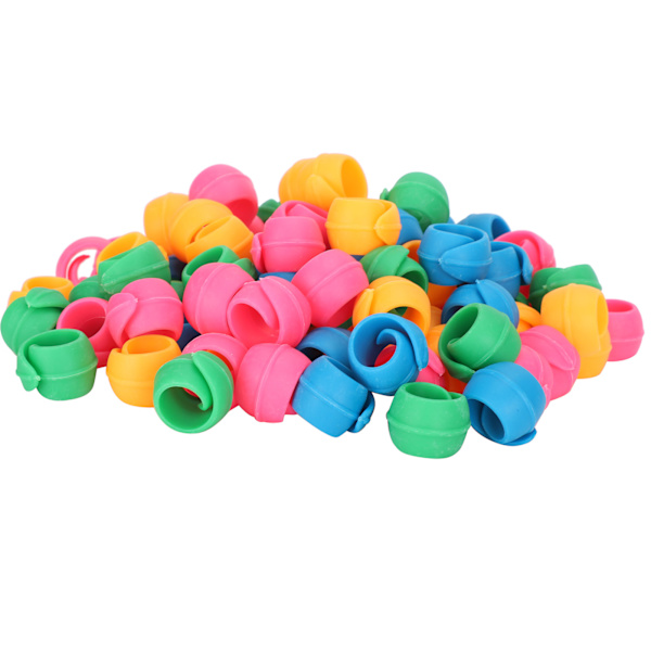 100 stk. Spoleholder Clip Tråd Buddies Klemmer Spole Organizer Syhåndværksartikler