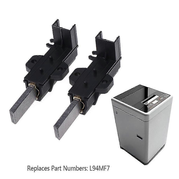 2st/set Tvättmaskin Motor Kolborstar L94mf7 Med Hölje För Whirlpool Zekai