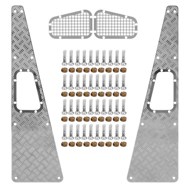 Metallglideplate sider RC-oppgraderingsdeler Tilbehør Passer til Traxxas TRX4 1/10 RC-bil