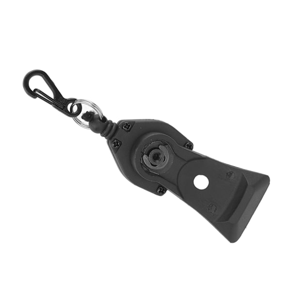 Natsigtsbrille Hjelm Montering Plastik Tilbagekaldelig Lanyard Krog Hjelm Tilbehør til Udendørs Skydning Jagt Camping