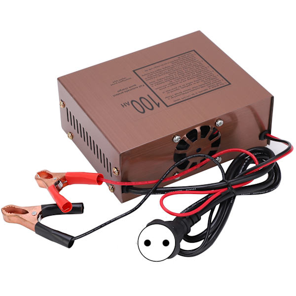 Batterioplader 220W Intelligent 12V 24V Bil Motorcykel Strømforsyning MF‑2C AC250VEU Stik