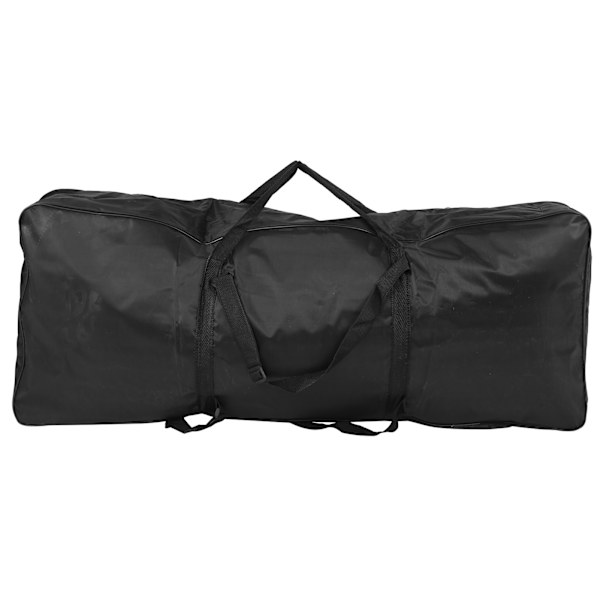 Keyboardväska med 61 tangenter Elektronisk orgel Piano Case Vattentät Oxford-duk svart