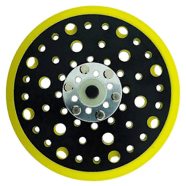 150mm 5/16 Gevind 52 Huller Medium Densitet Tilfældig Orbital Sliber Krog & Løkke Bagside Pad Kompatibel med Mirka CEROS DEROS