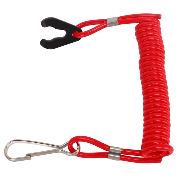 Bådmotor Stopknap Sikkerhedslås Snøre Lanyard til Udenbordsmotor Dele