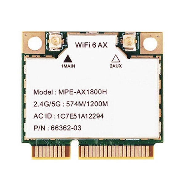 MINI PCI-E 574 Mbps Gigabit Dual Band Internt Trådløst Nettverkskort