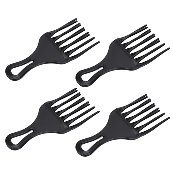 10 stk Hårplukkingskam Ergonomisk hudvennlig flerbruksplasthårløftingskam for salongstyling av hårklipp