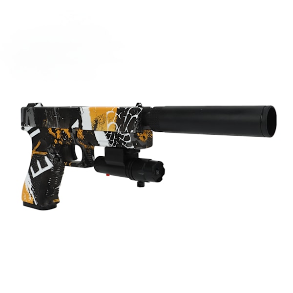 Geel Ball Splatter Blaster Automatische Elektrische Water Ball Speelgoed voor Leeftijd 14 en Boven Graffiti Geel Vijftig Duizend Waterparels