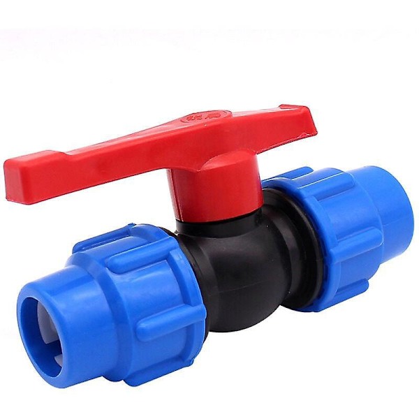klar 25mm HDPE eller Alkalisk Vandrørs Afspærringsventil (25mm)