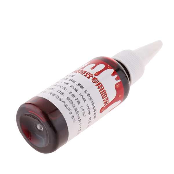 50ml Professionellt falskt blod Special Halloween sårärr Zombie Fancy Make Up Fake Blood