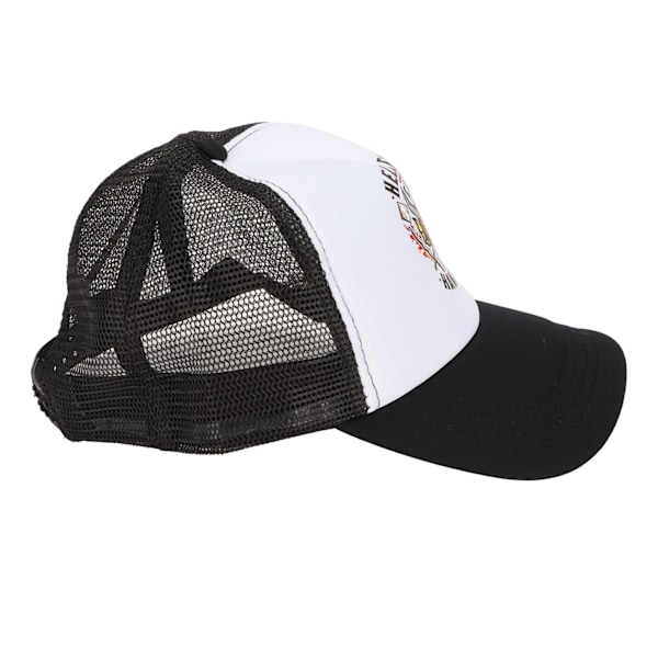 Baseballkeps Dad Hat Solskydd Andningsbar Mesh Drama Cosplay Kostymhatt Truckerkeps för Vuxna Tonåringar Barn Svart Vit