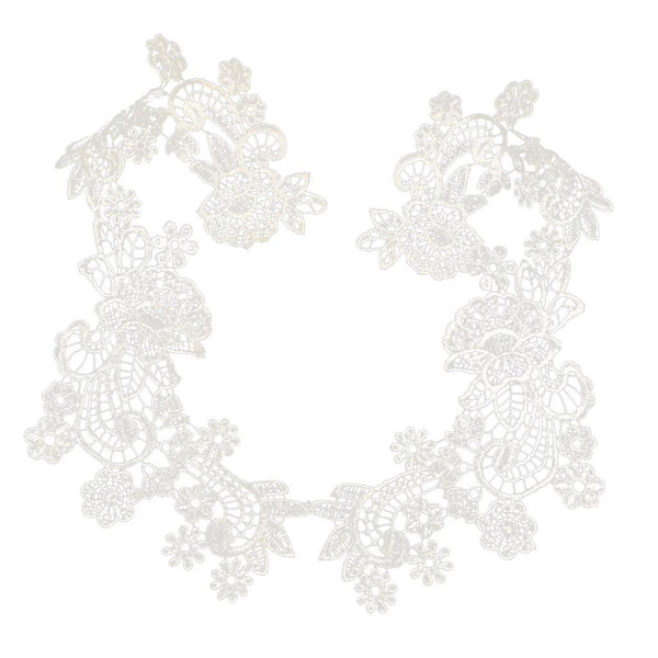 2 par DIY blomsterbroderade tyglappar att sy på, applikationer--