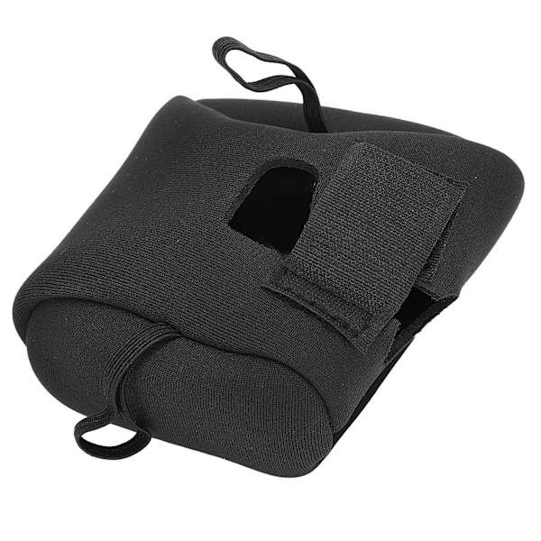 Polyester Baitcasting Reel Cover Beskyttende Etui Anti-kollision Fiskehjul Opbevaringspose (Sort)