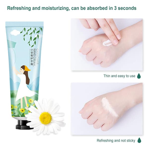 10 st handkrämset Mini handkrämer Blomdoftande handkräm Återfuktande handvårdskräm Närande handkrämer