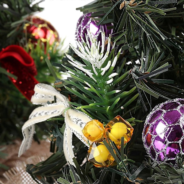 Mini Kunstigt Juletræ Mini, Sæt med 3 Kunstige Juletræer til Dekoration af Hjem, Butik, Kontor 20 x 11 CM