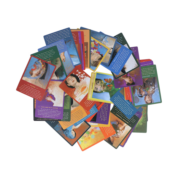 Englanninkielinen tarot-korttipakka, ennustuskorttipakka, vuorovaikutteinen lautapeli