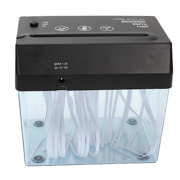Automatisk Mini Bærbar Strimmel Affaldskurv Elektrisk A6 Foldet A4 USB Makulator Papir