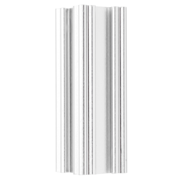 Extruderingsprofil aluminium T-spår Linjär rälsbalk Hårdvaruverktyg 24 mm Längd 72 mm