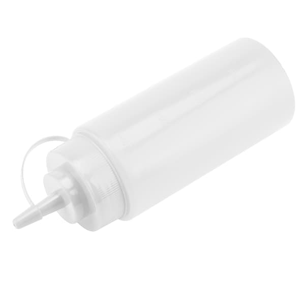 460 ml 10 stk. / sæt plastikkrydderidispenser til sauceoliecremeeddike (hvid)