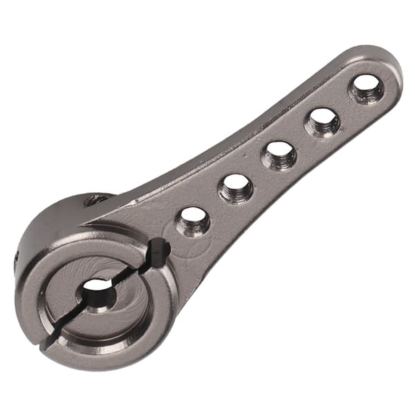 Styreservoarm i lang aluminiumslegering 25T Passer for 1/10 1/8 1/5 RC-bil (Titanium)
