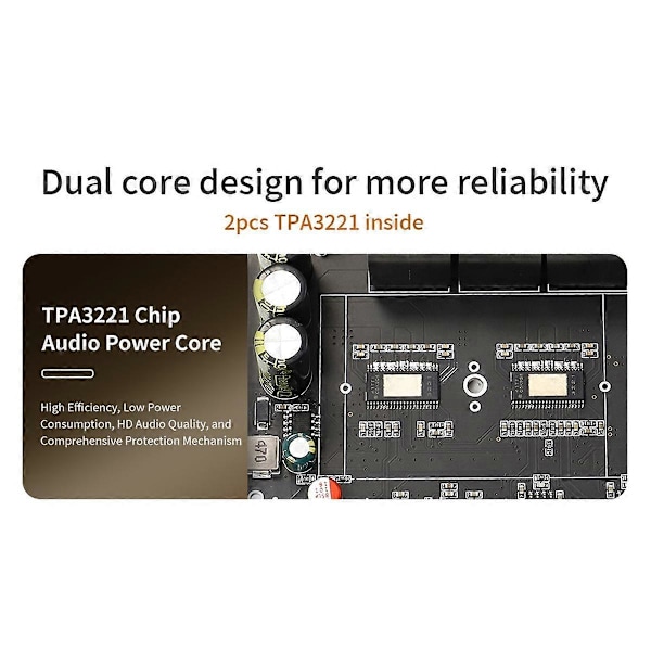 ST21PRO Bluetooth Digital Audio Effektforstærker Board 2.1 Kanal B