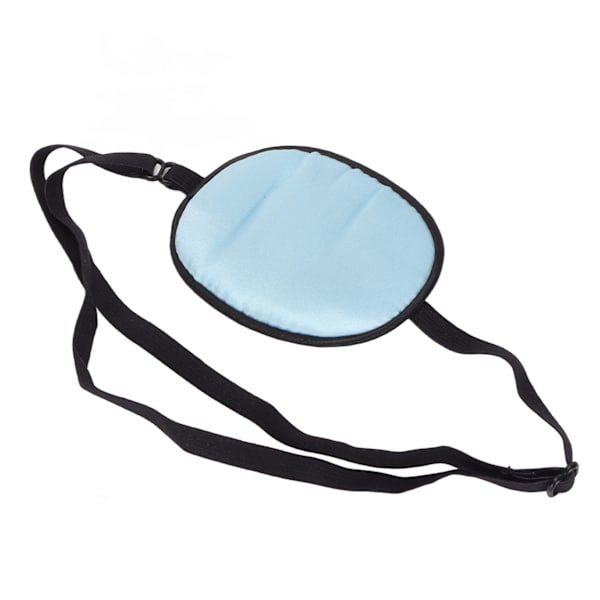 Silk Single Eye Laastarit Karsastuksen korjaussäätöhihna Hengittävät Mukavat Joustavat Silmälaput lapsille Sininen