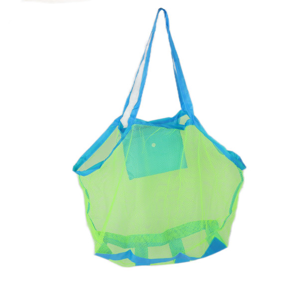 Beach Bag Stor kapasitet Barneleker Oppbevaring Netting Bag Etterbehandling Bag for Seaside Travel Picnic