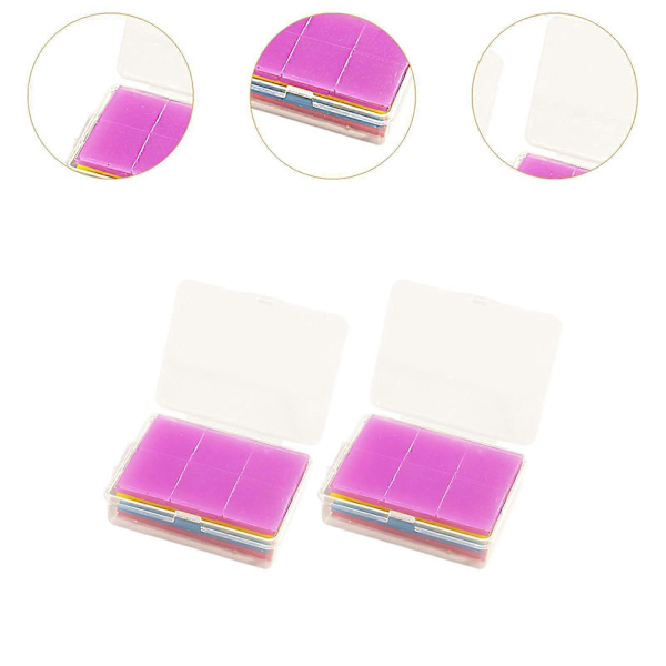 2 x Maalausliimatahna, 4 väriä, maalaus DIY-askarteluun, kirjontatarvikkeet