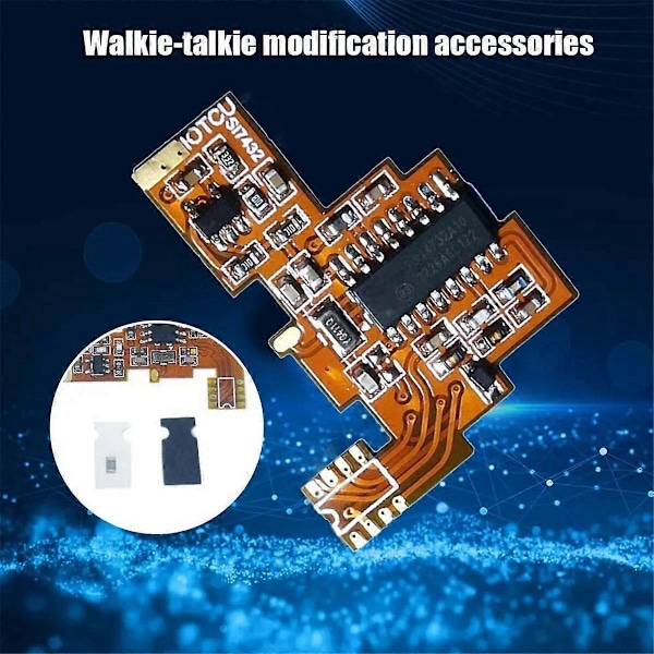 SI4732 Piirilevymoduuli FPC-muokkaus+2M-siru varten