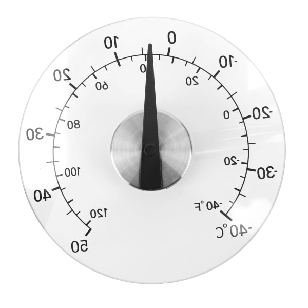 Utomhustermometer självhäftande Transparent fönsterdörr Växthustemperaturmätare