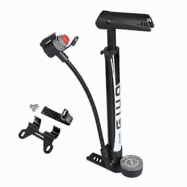 120psi Cykel Mini Pumpe Bærbar Forgaffel Højtrykspumpe Aluminium Legering Pumpe Dækpumpe Mtb Racercykel Pumpe Foldebord -DGJR
