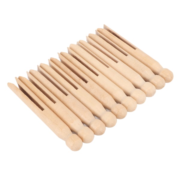 10 stk Tregarn Ball Winder Stor hul spor Sterk utjevning tregarn lagringsstav for vikling oppbevaring